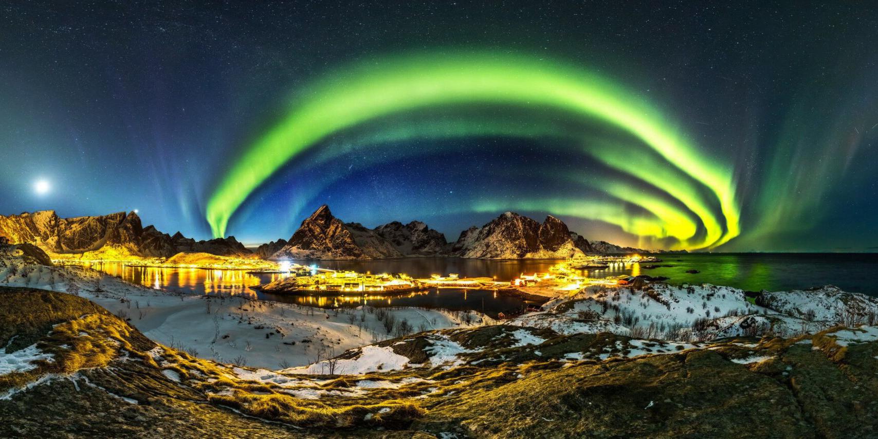 挪威極圈羅弗敦群島．雙峽灣．雙百年經典飯店13天深度旅